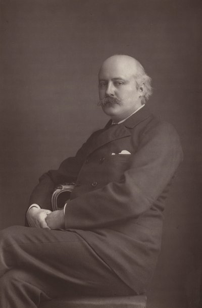 Dr Hubert Parry af English Photographer