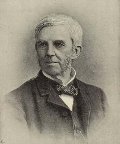 Dr. Oliver Wendell Holmes af English Photographer
