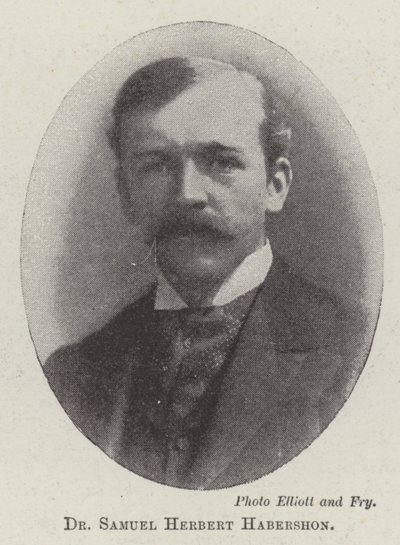 Dr. Samuel Herbert Habershon af English Photographer