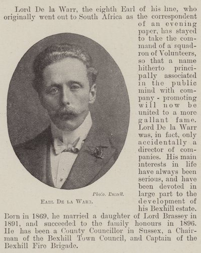 Earl De la Warr af English Photographer