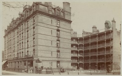 Ebury Buildings på Pimlico Road af English Photographer