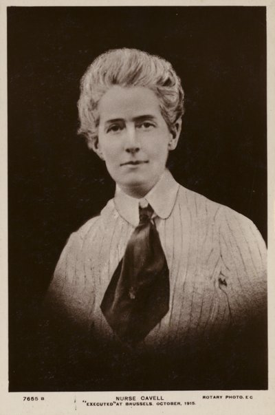 Edith Cavell af English Photographer