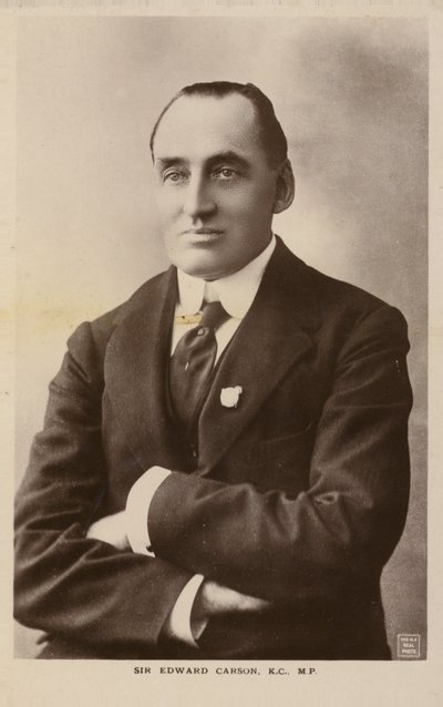 Edward Carson af English Photographer