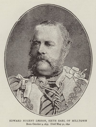 Edward Nugent Leeson, sjette jarl af Milltown af English Photographer
