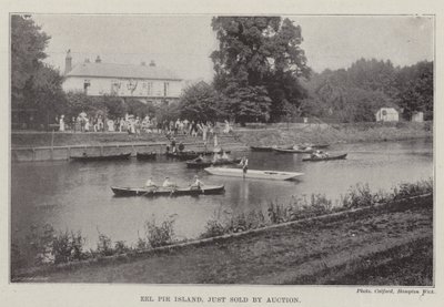 Eel Pie Island, netop solgt på auktion af English Photographer