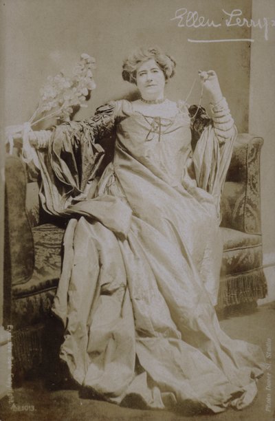 Ellen Terry (s/h foto) af English Photographer