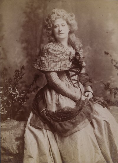 Ellen Terry som Clarisse i Robespierre, Lyceum Theatre af English Photographer