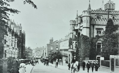 Ellerker College for the Daughters of Gentlemen, Richmond Hill, Richmond: generel opfattelse, 1895 af English Photographer