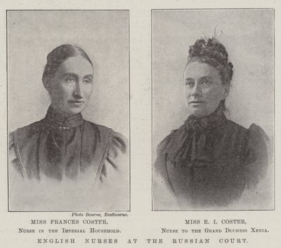 Engelske sygeplejersker ved det russiske hof af English Photographer