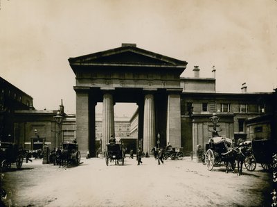 Euston Station, 1890 af English Photographer