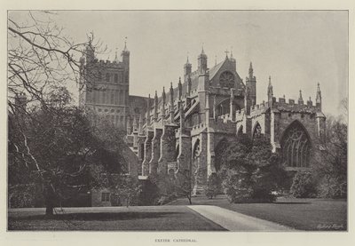 Exeter katedral af English Photographer