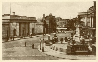 Ferens Art Gallery, Victoria Square, Hull (s/h foto) af English Photographer