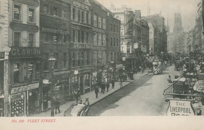 Fleet Street, London af English Photographer