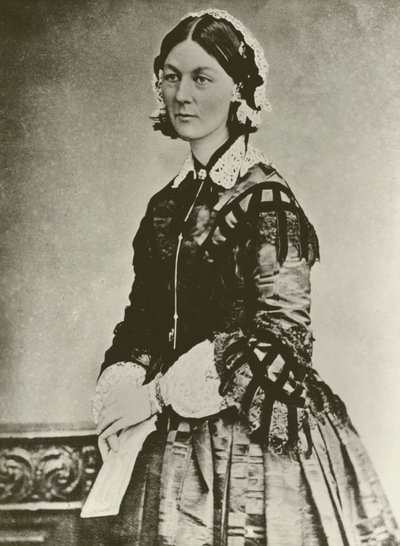 Florence Nightingale, britisk sygeplejepioner af English Photographer