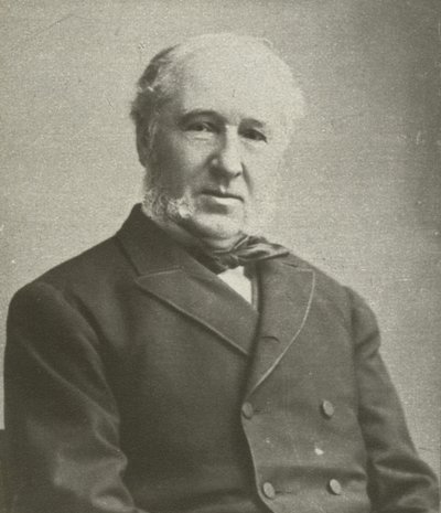 Frederick Greenwood, redaktør af Pall Mall Gazette (s/h foto) af English Photographer