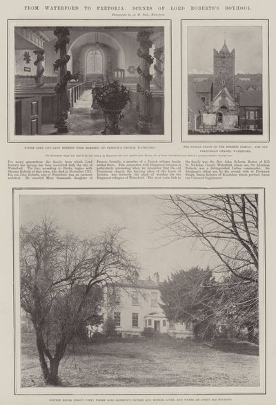 Fra Waterford til Pretoria, Scenes of Lord Roberts Boyhood af English Photographer