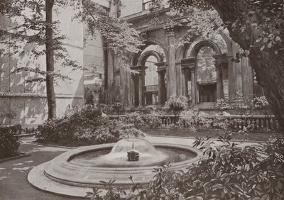 Garden Court, Bank of England af English Photographer