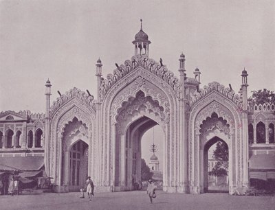 Gateway Hussainabad Market, Lucknow af English Photographer