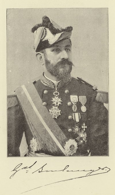 General Boulanger af English Photographer