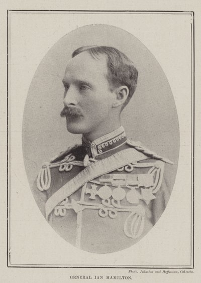General Ian Hamilton af English Photographer