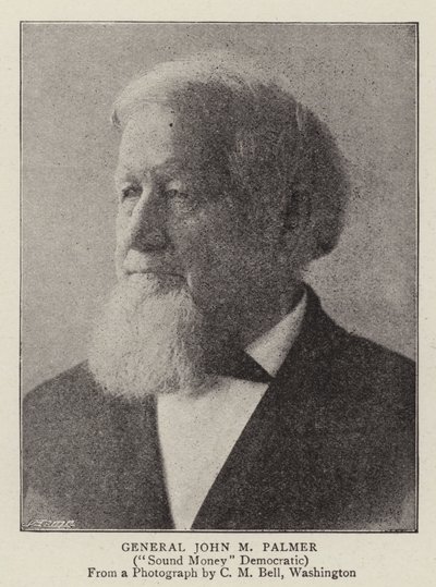 General John M Palmer af English Photographer