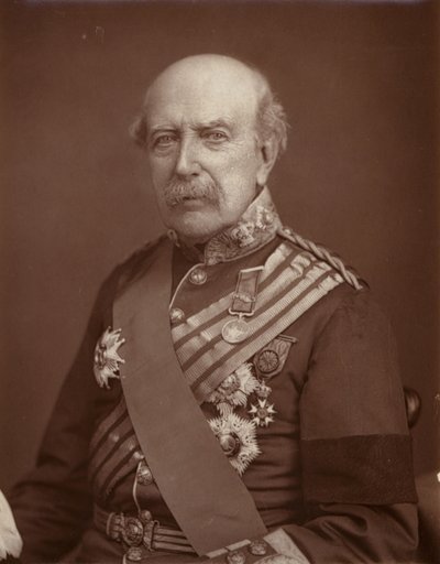 General Sir W F Williams af Kars af English Photographer