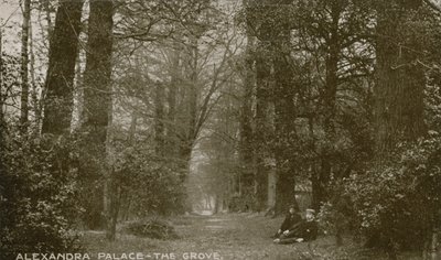 Gesamtansicht des The Grove im Alexandra Palace von English Photographer