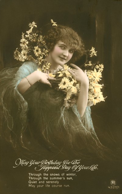 Glamour postkort af English Photographer