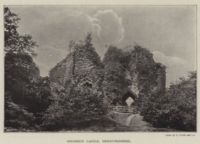 Goodrich Castle, Herefordshire af English Photographer