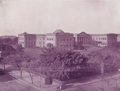 Regeringshuset, Calcutta af English Photographer