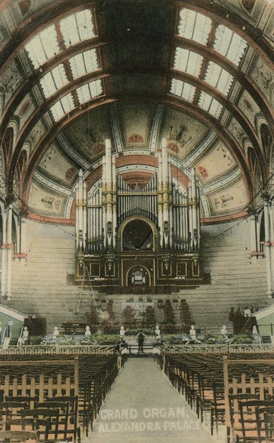Stororgel, Alexandra Palace af English Photographer