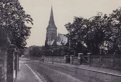 Grove Road og St Judes (s/h-billede) af English Photographer