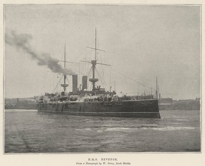 HMS hævn af English Photographer