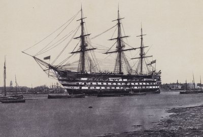 HMS St Vincent (s/h foto) af English Photographer
