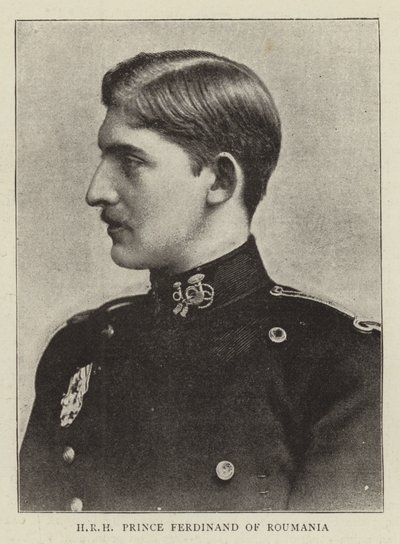 HKH Prins Ferdinand af Rumænien af English Photographer