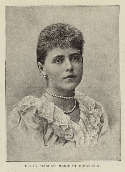HKH Prinsesse Marie af Edinburgh af English Photographer