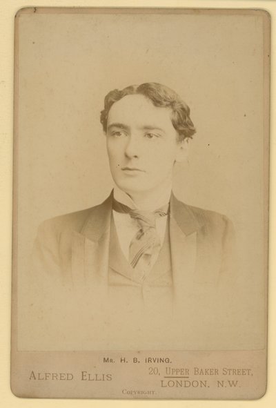 H B Irving, skuespiller og teaterchef af English Photographer