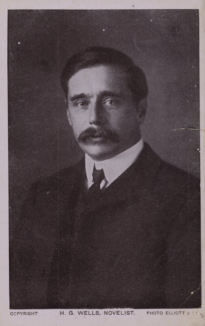 H G Wells (1866-1946), engelsk forfatter af English Photographer