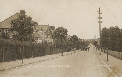 Hallowell Road, Northwood, nær London (s/h-billede) af English Photographer