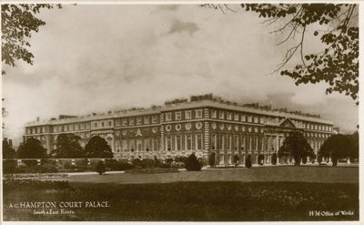 Hampton Court Palace, syd- og østfacader af English Photographer