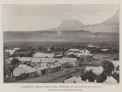Harrismith, Orange Free State, erobret af MacDonald den 4. august af English Photographer