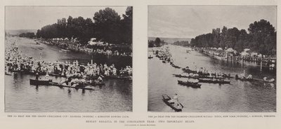 Henley Regatta i kroningsåret, to vigtige heats af English Photographer