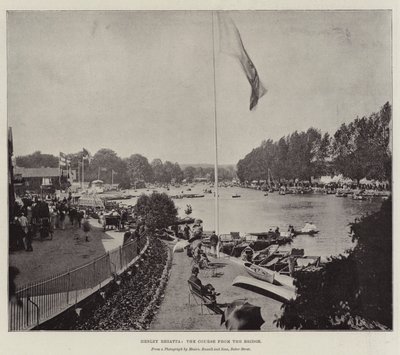 Henley Regatta, Banen fra Broen af English Photographer