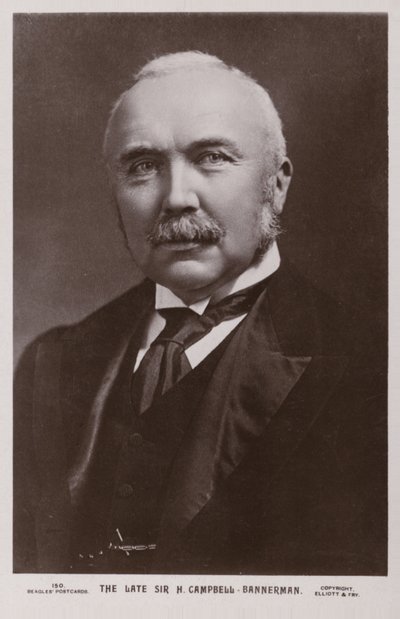 Henry Campbell-Bannerman af English Photographer