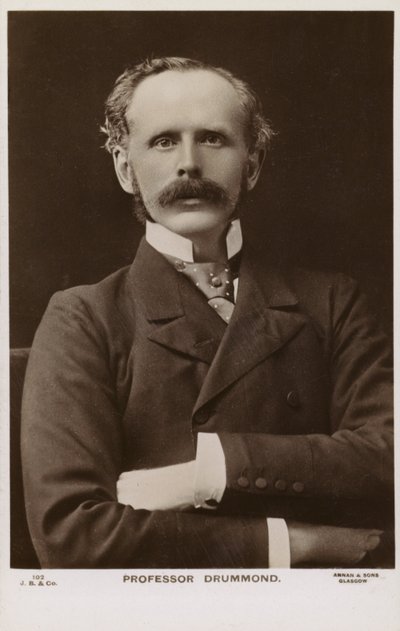 Henry Drummond (1850-1897), skotsk evangelist, forfatter og foredragsholder af English Photographer