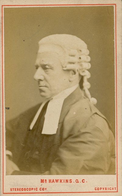 Henry Hawkins QC, 1. Baron Brampton af English Photographer