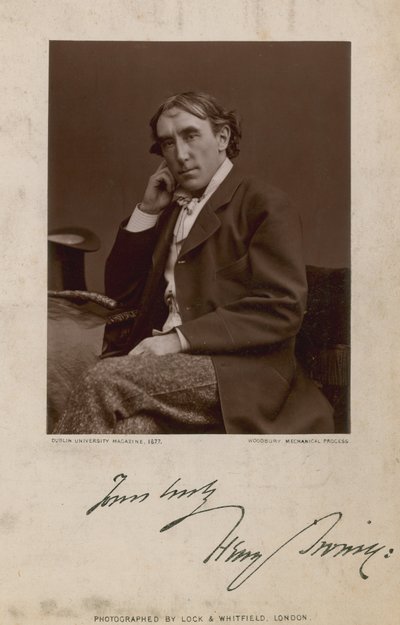 Henry Irving af English Photographer