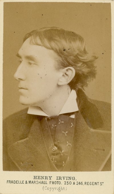 Henry Irving, skuespiller af English Photographer