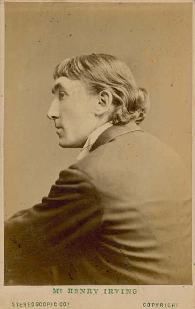 Henry Irving, skuespiller af English Photographer