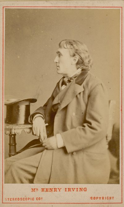 Henry Irving, skuespiller af English Photographer